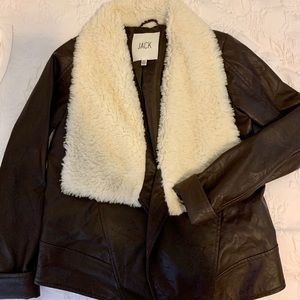 Brown leather Jacket - Jack by BB Dakota